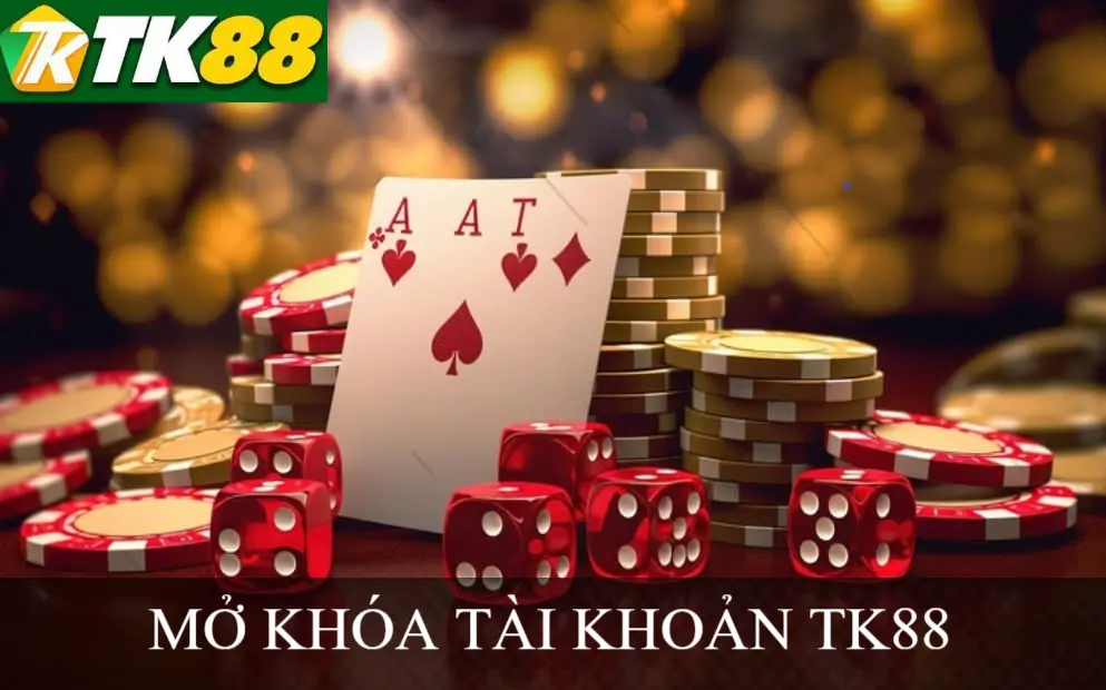 Mở khóa tài khoản tk88