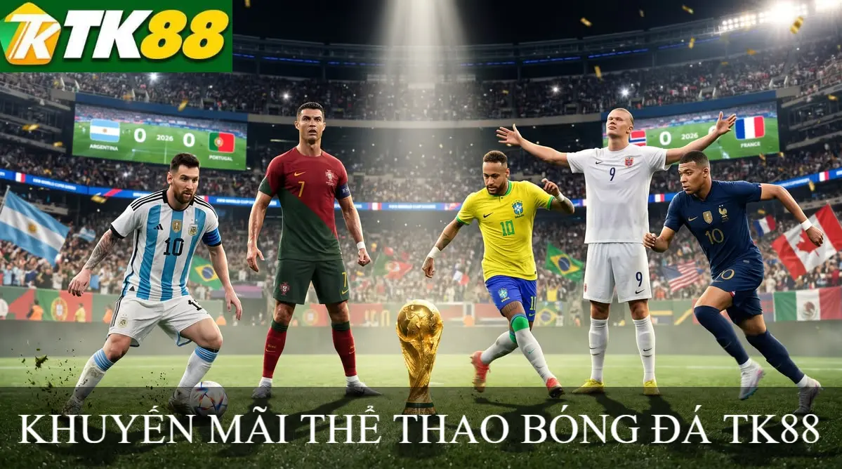 khuyến mãi thể thao tk88