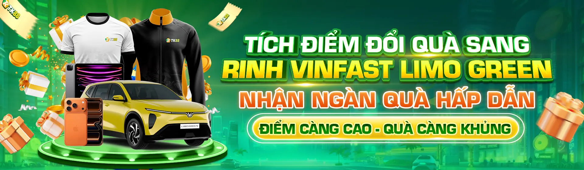 tk88 - tích điểm đồi quà